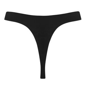 Myra Swim Yris Black Thong Bikini Bottoms XL